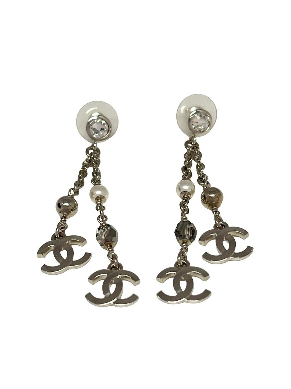 Chanel Silver Clear White Hardware #367708C71B